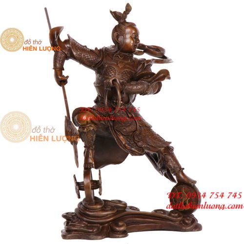 Tượng Natra Bằng Đồng Cao 49cm Màu Hun