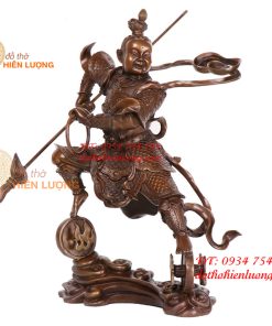 Tượng Natra Bằng Đồng Cao 49cm Màu Hun