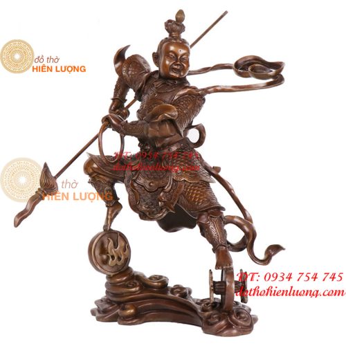Tượng Natra Bằng Đồng Cao 49cm Màu Hun