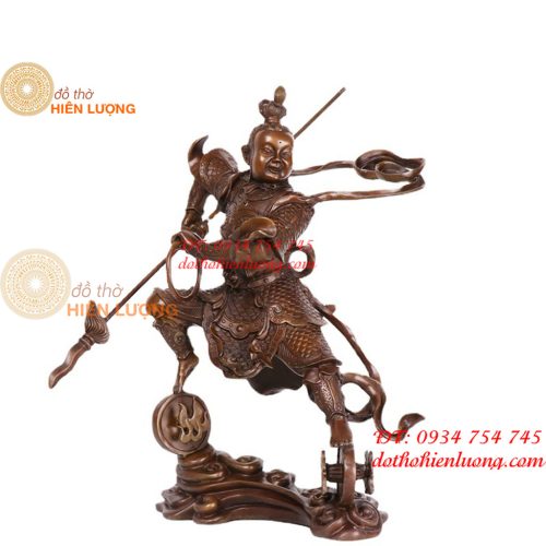 Tượng Natra Bằng Đồng Cao 49cm Màu Hun