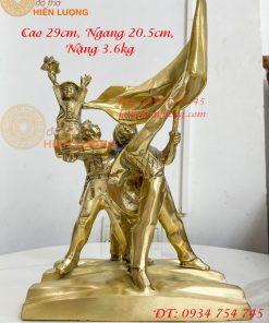 Tượng Đài Điện Biên Phủ Chiến Thắng Bằng Đồng