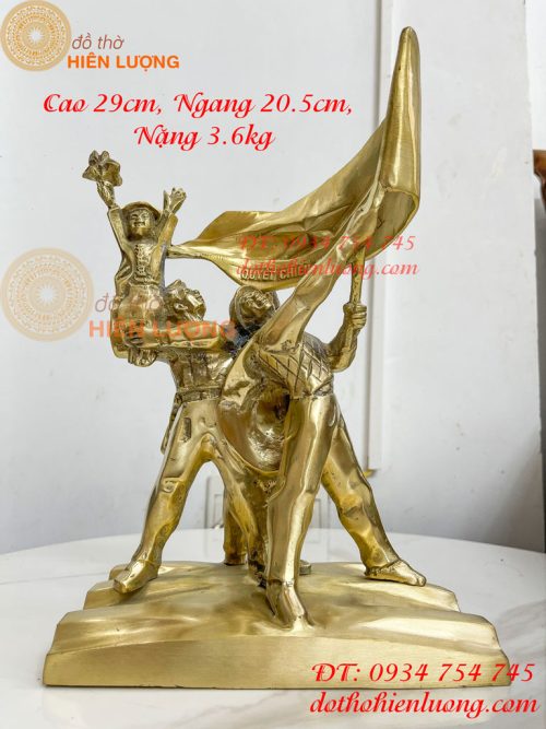 Tượng Đài Điện Biên Phủ Chiến Thắng Bằng Đồng