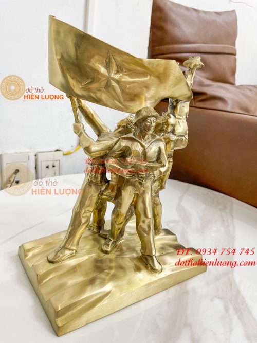 Tượng Đài Điện Biên Phủ Chiến Thắng Bằng Đồng