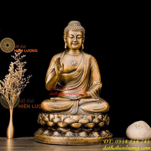 Bộ Thất Phật Dược Sư Bằng Đồng Cao 25cm