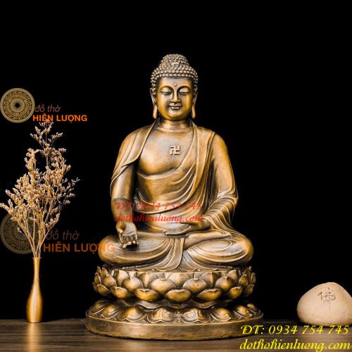 Bộ Thất Phật Dược Sư Bằng Đồng Cao 25cm