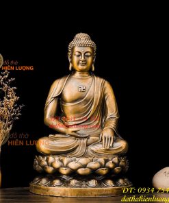Bộ Thất Phật Dược Sư Bằng Đồng Cao 25cm