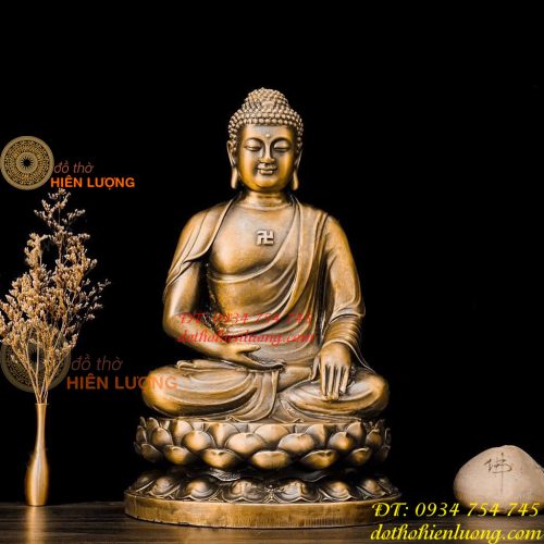 Bộ Thất Phật Dược Sư Bằng Đồng Cao 25cm