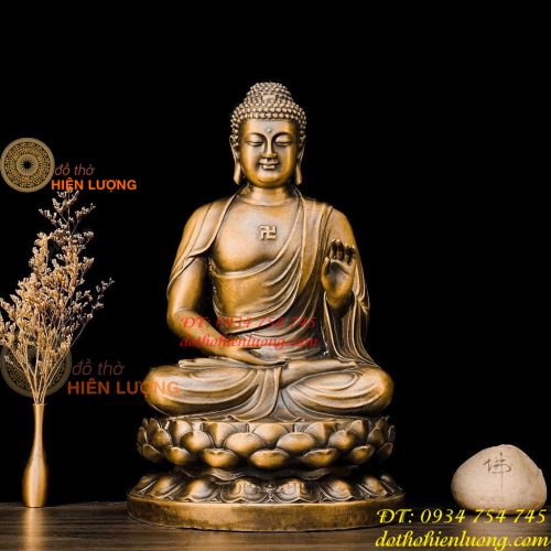 Bộ Thất Phật Dược Sư Bằng Đồng Cao 25cm