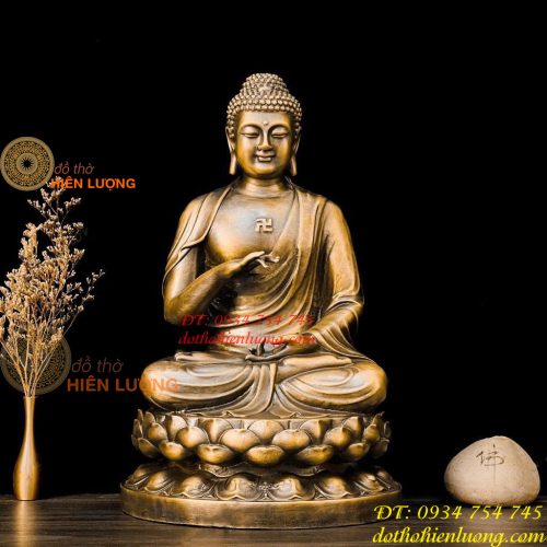 Bộ Thất Phật Dược Sư Bằng Đồng Cao 25cm