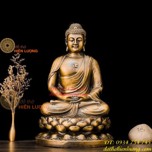 Bộ Thất Phật Dược Sư Bằng Đồng Cao 25cm