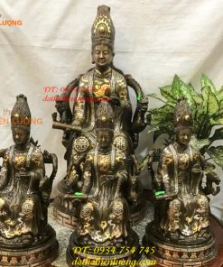 Tượng cửu trùng thiên bằng đồng khảm tam khí