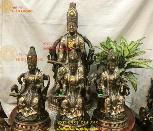 Tượng cửu trùng thiên bằng đồng khảm tam khí