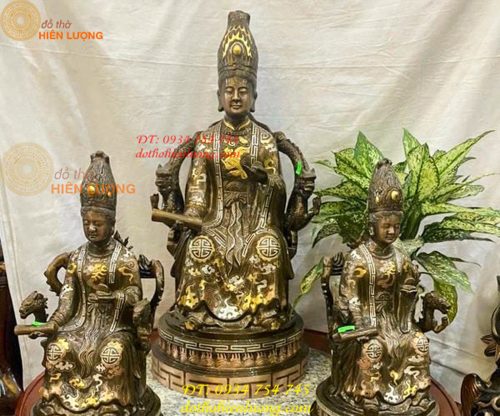 Tượng cửu trùng thiên bằng đồng khảm tam khí