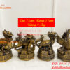 Bộ Tứ Linh Bằng Đồng Phong Thủy Cao 15cm