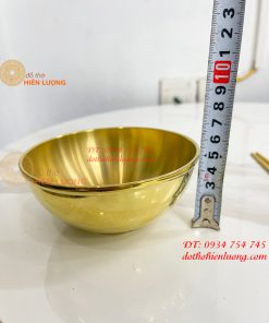 Bộ Bát Đũa Thìa Bằng Đồng Thờ Cúng