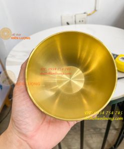 Bộ Bát Đũa Thìa Bằng Đồng Thờ Cúng